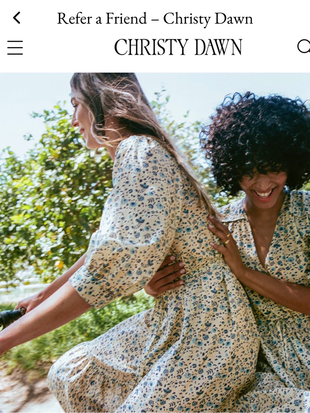 Christy Dawn Dress 10% off